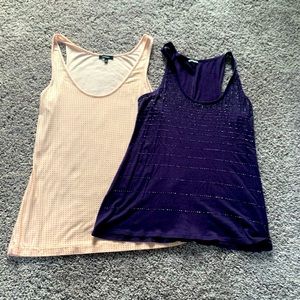 Pair of Express tank tops